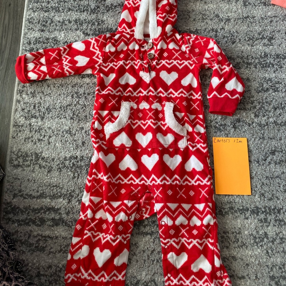 Carters Xmas outfit